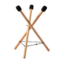 musical instrument handpan non slip adjustable triangular training extendable drum stand solid wood universal snare holder