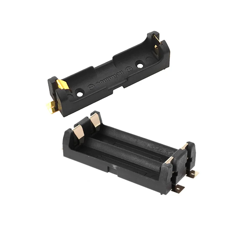 

300pcs/lot MasterFire 1x 2x AA Batteries Holder SMD SMT Battery Holders Storage Box Case Container 1 2 slots With Bronze Pins