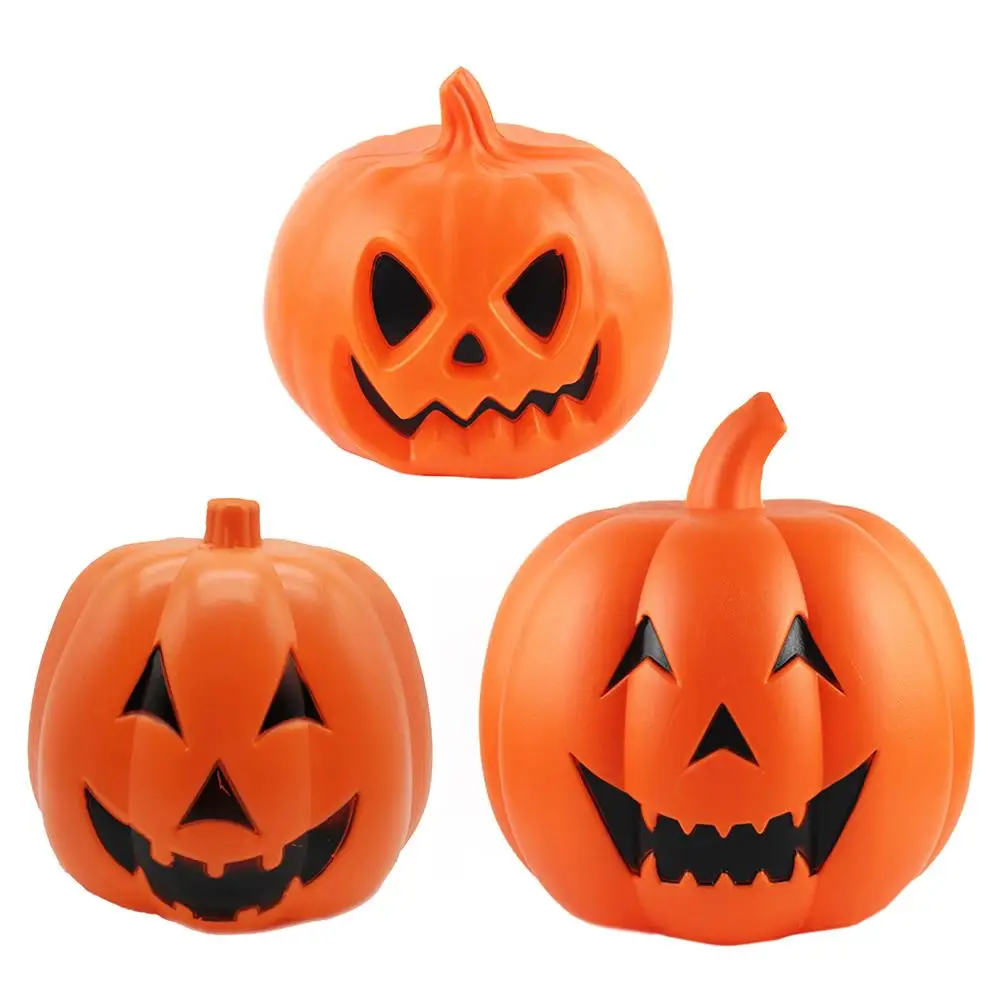 Хэллоуин Тыква светильник вспышки говорящая игрушка тыква лампы голосового