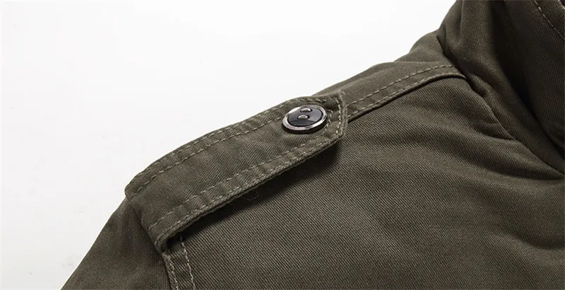 

2021 SPIG Autumn Winter Men Bomber Jackets Slim Fit Casual MA1 Flight Jacket For Male Multi Pockets Plus Size L-6XL Stand Collar