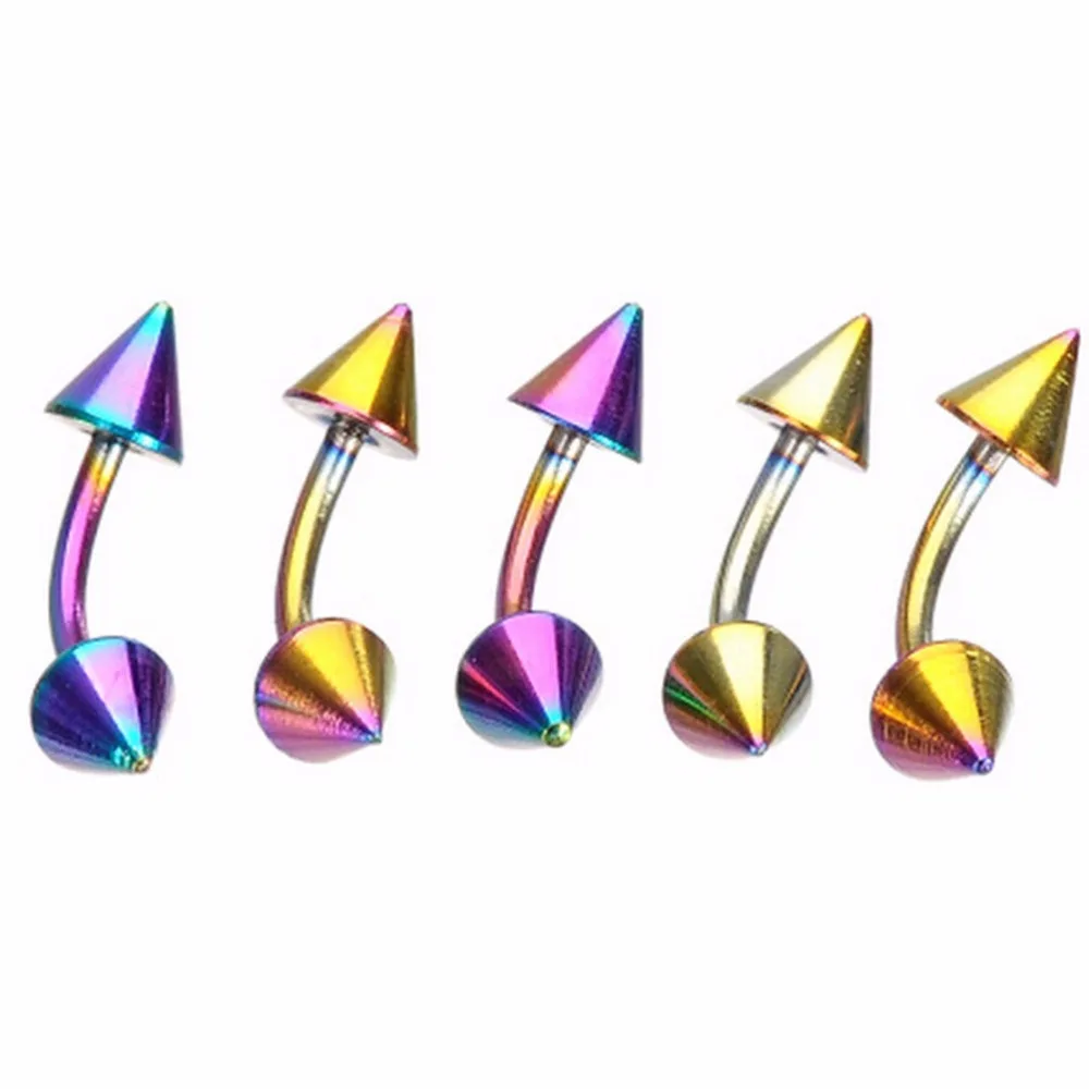 1 шт ювелирные изделия для пирсинга из нержавеющей стали крутой модный банановый