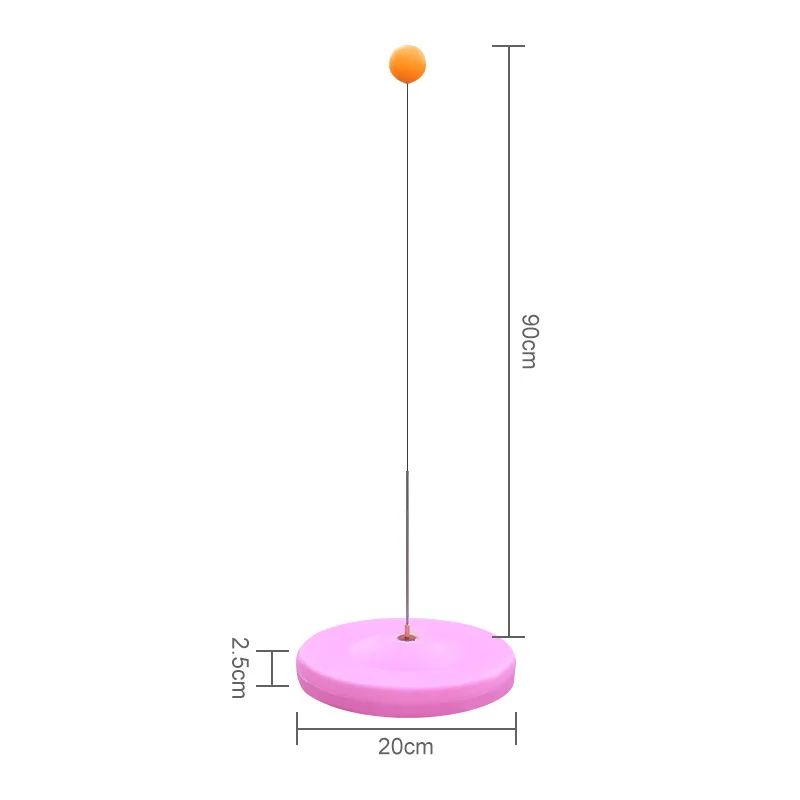 Table Tennis Rebound Trainer Ping-Pong Ball Training Equipment Shaft Machine Ping Pong set Indoor Game | Спорт и развлечения