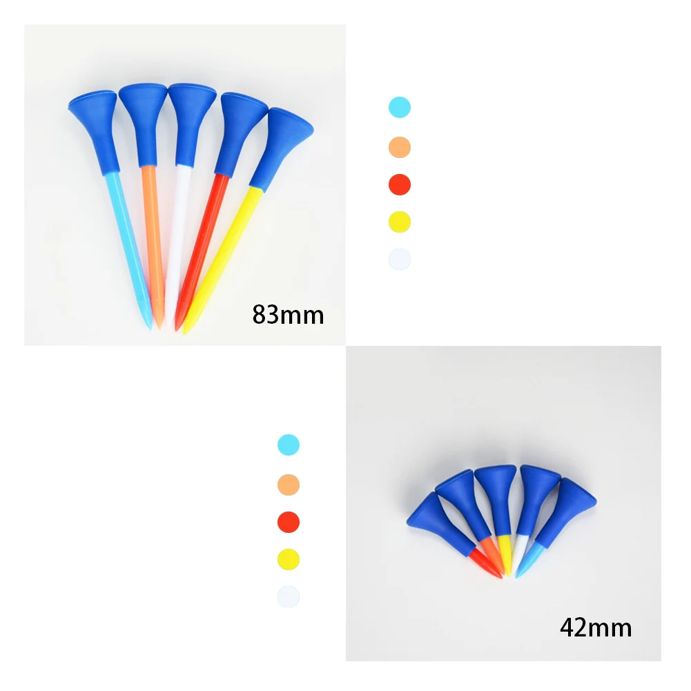 

5pcs/set Outdoor Cushion Top Accessories Durable Sports Professional Golf Ball Nail Multi Color Soft Rubber Sleeve Strong