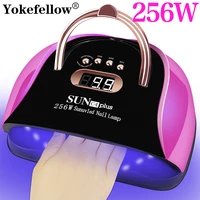 uv led nail lamp for manicure auto sensor with 4 timer setting professional nail gel polish dryer for all types nail salon tools