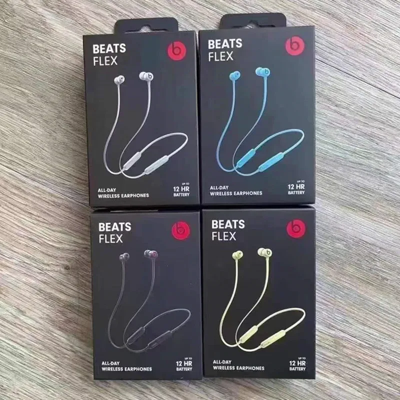 

Original Beats Flex Wireless Bluetooth-compatible Earphone Magnetic Earbuds Stereo Headphones Sport Headset Hands-free With Mic