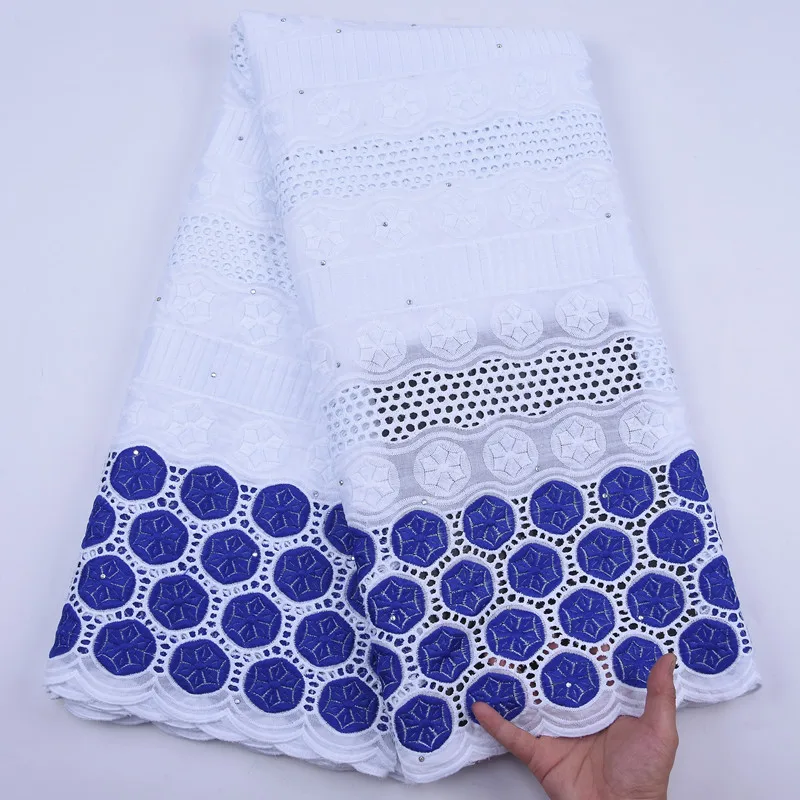 Белая африканская швейцарская кружевная ткань вуаль популярная в Дубае