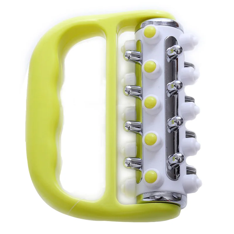 Ручной роликовый массажер продукт пластиковый снимает усталость Массажер для