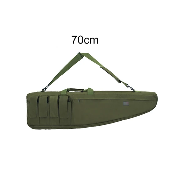 Green 70cm 70 100 120 см охотничья сумка страйкбол военный снайперский Пистолет Чехол для переноски винтовки армейский боевой карабин наплечный рюкзак Охотничьи аксессуары - Цвет: Green 70cm