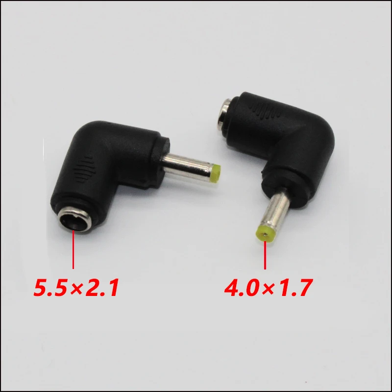 Разъем постоянного тока 5 5x2 1 мм Женский адаптер питания на 3 0 × 35 4 7 2 6 мужской 90