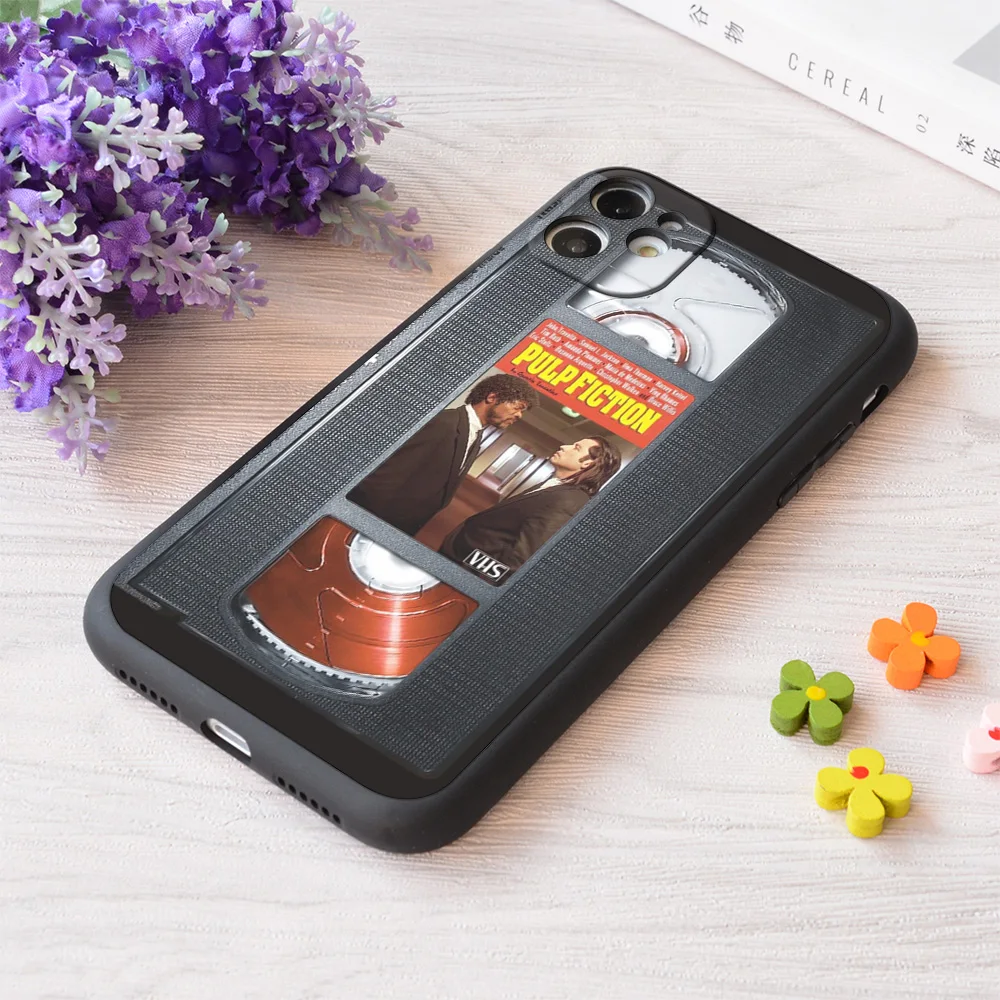 

For iPhone Pulp Fiction Travolta Case Print Soft Matt Apple Case