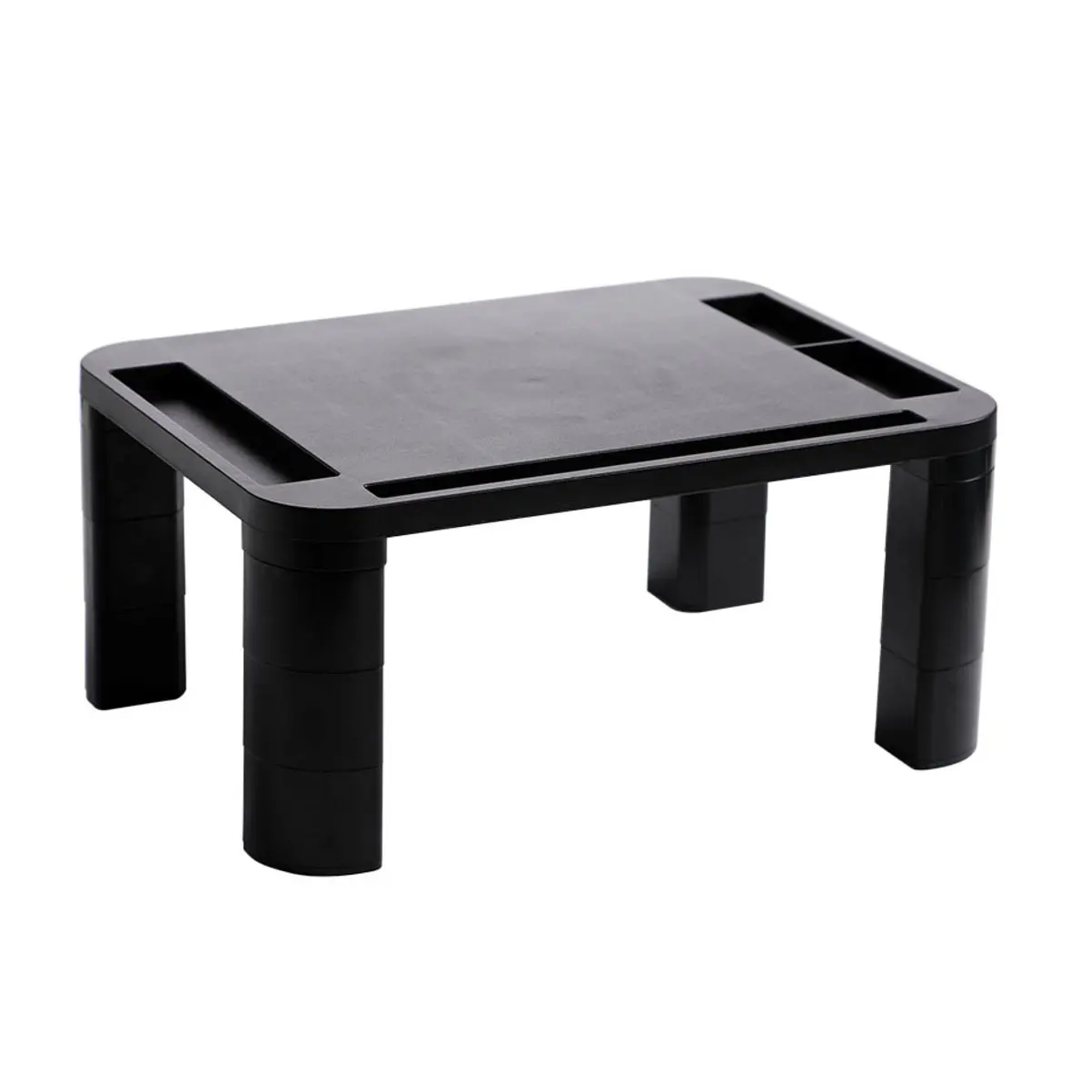 

Adjustable Desktop Monitor Stand Desktop Holder Bracket Organizer Laptop Stand Computer Screen Riser Plastic Shelf For PC Laptop