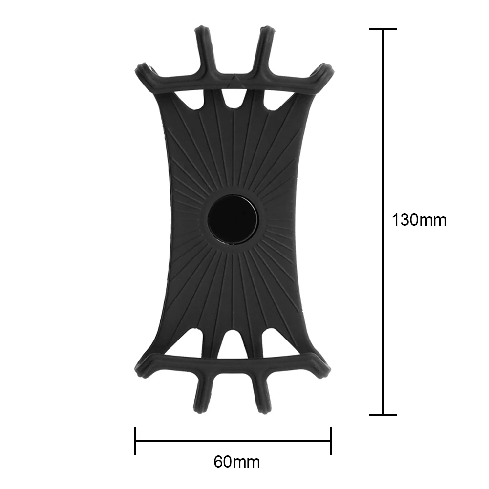 

360Degree Rotatable MTB Road Bike Silicone Mobile Phone Rack Holder Detachable Bicycle Handlebar GPS Mount Support Bracket Stand