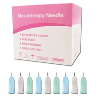 10pcs disposable painless hypodermic small needles 30g 13mm 4mm korea eyelid tools beauty injection mesotherapy needle syringes
