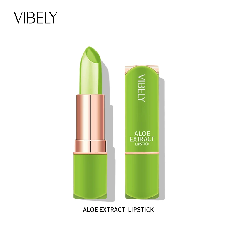 

7 Colors Lipstick Moisturizing Jelly Appearance Pen Temperature Change Color No Stick Cup Waterproof Lipgloss Lip Care Cosmetics