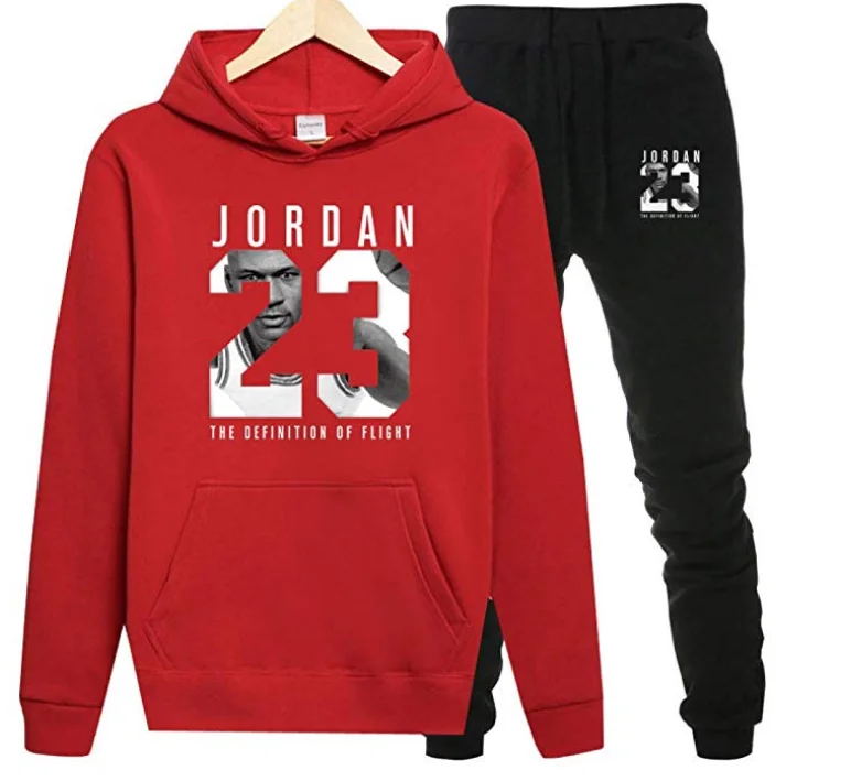 Новинка брендовая Новая мода JORDAN 23 Мужская спортивная одежда с принтом мужские толстовки пуловер хип-хоп мужской спортивный костюм толстовки Одежда - Цвет: 10