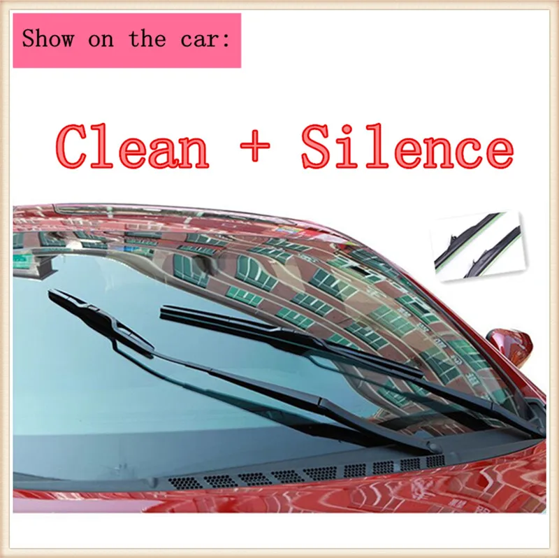 Автомобильный стеклоочиститель с мягким натуральным каучуком для Suzuki Jimny Ignis Liana