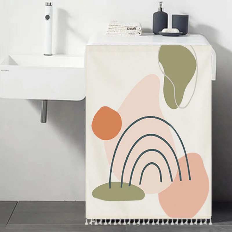 Короткая занавеска для шкафа полузанавеска с декоративной перегородкой кафе