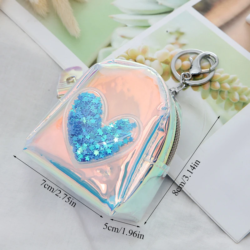 Лазерные Кошельки для монет Flash Star Детский кошелек кошельки женщин маленький