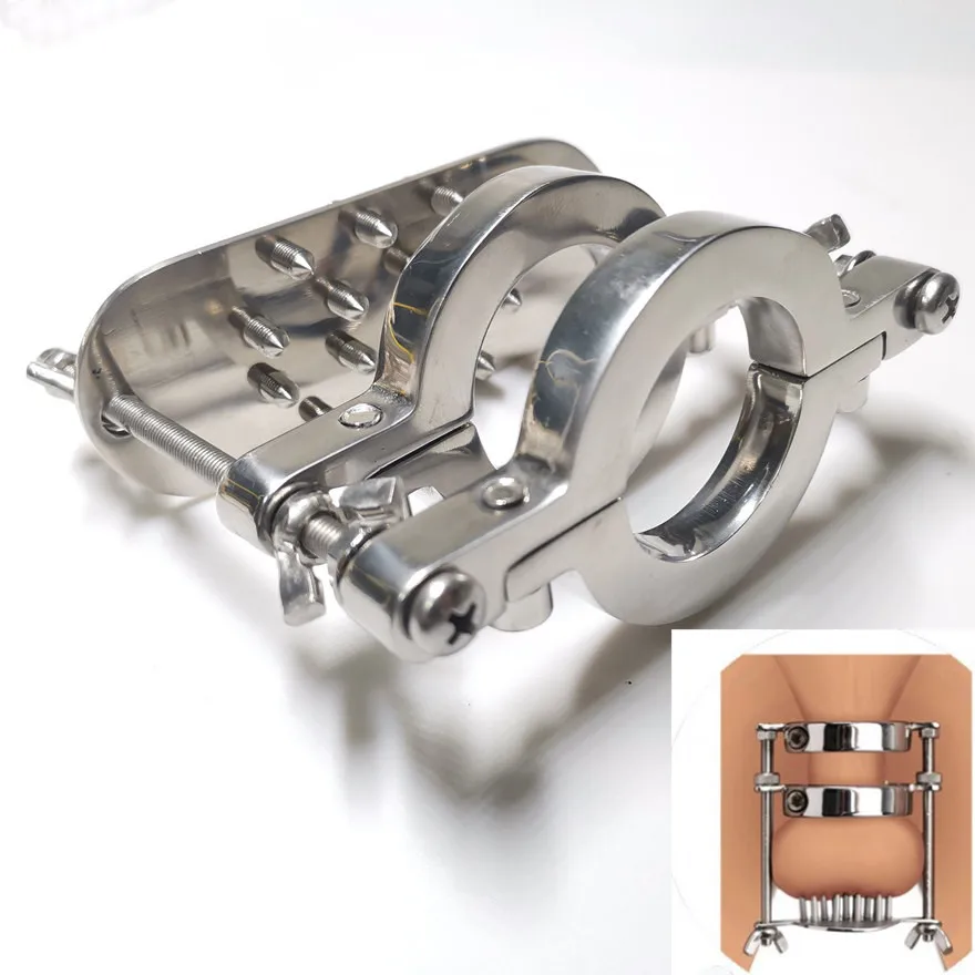 Устройство для стимуляции мошонки из нержавеющей стали дробилка БДСМ-шариков