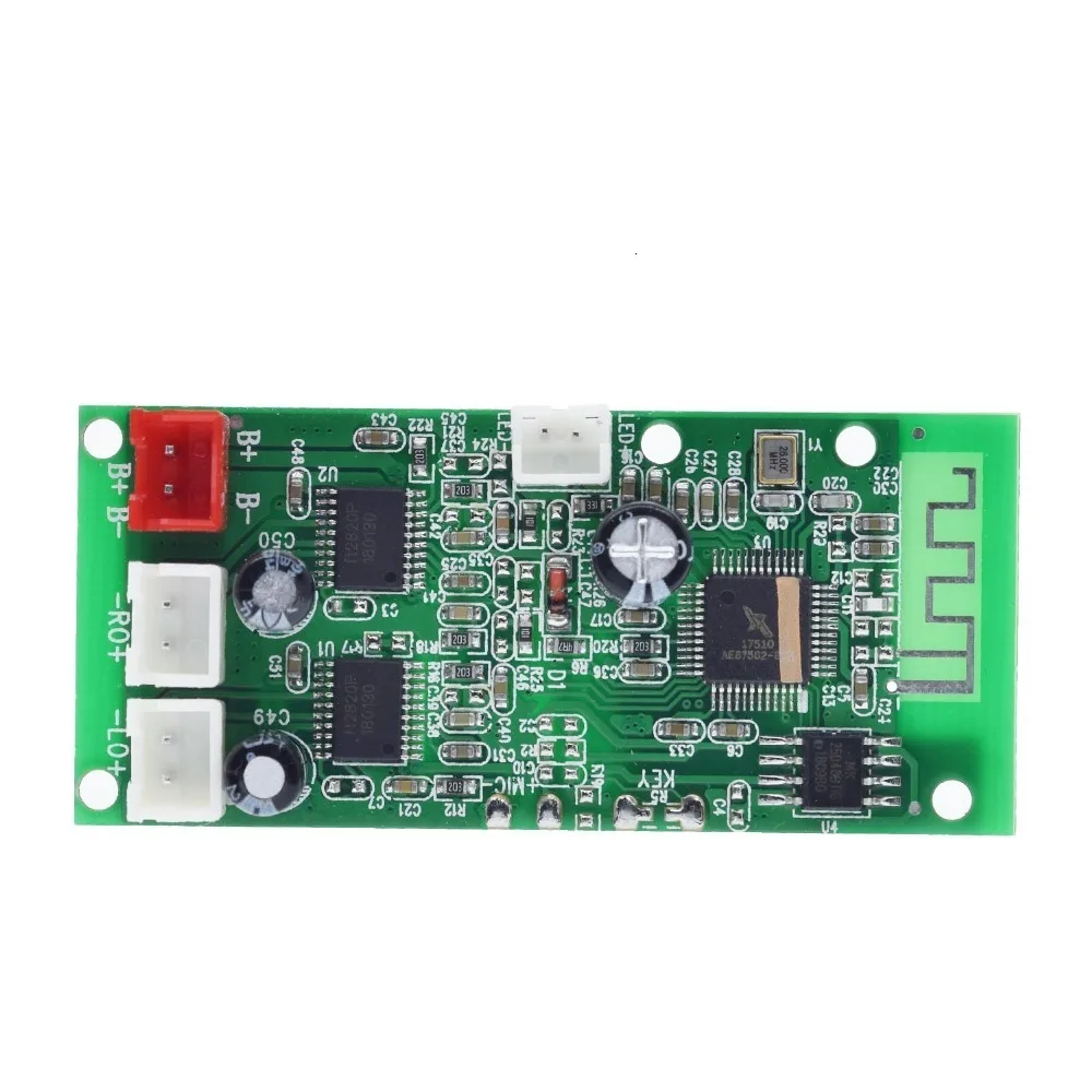 TZT 5 Вт+ 5 Вт портативный Bluetooth 4,2 PCBA Bluetooth динамик усилитель доска цифровые продукты Телефоны Компьютеры ПК DIY DC5V