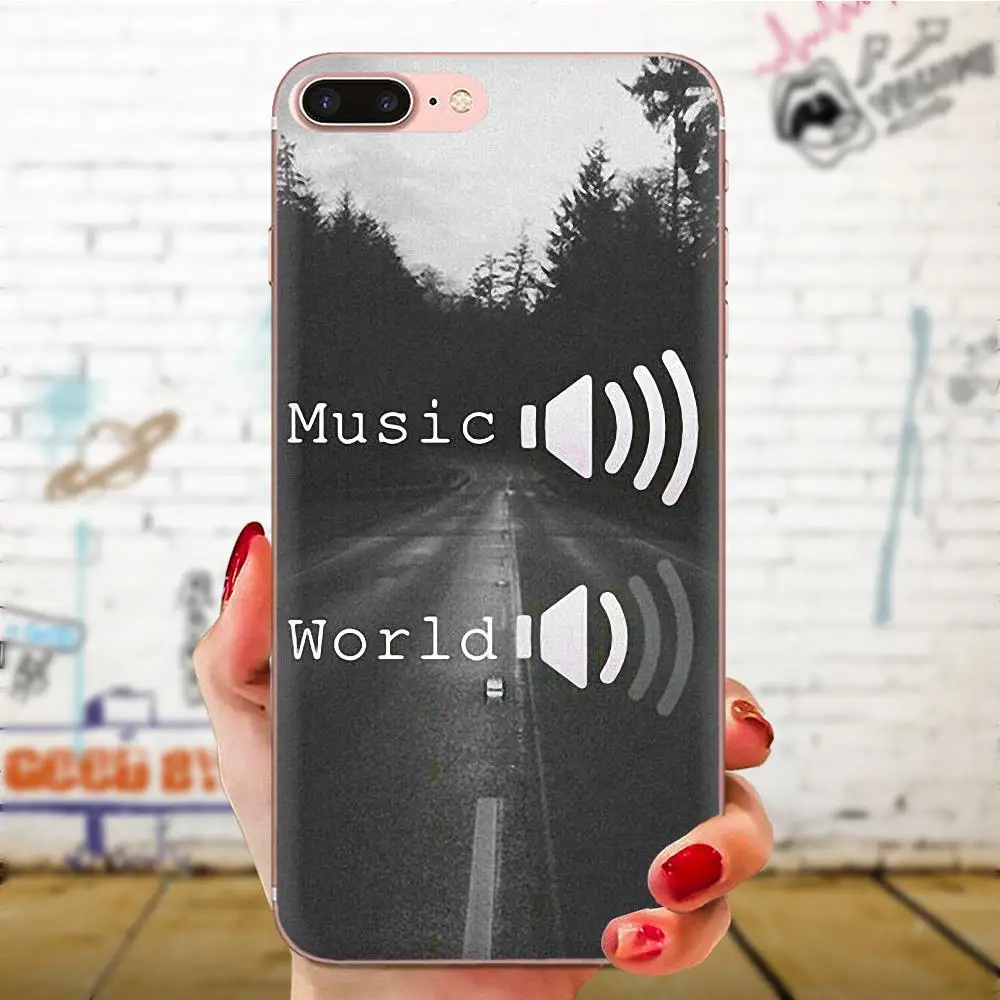 Smartphone Phone Transparent Cases World Music For Xiaomi Redmi Mi 4 7A 9T K20 CC9 CC9e Note 7 9 Y3 SE Pro Prime Go Play | Мобильные