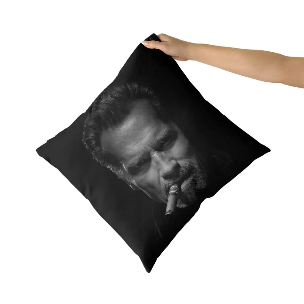 Арнольд Шварценеггер хлопчатобумажные брезентовые наволочки на заказ для