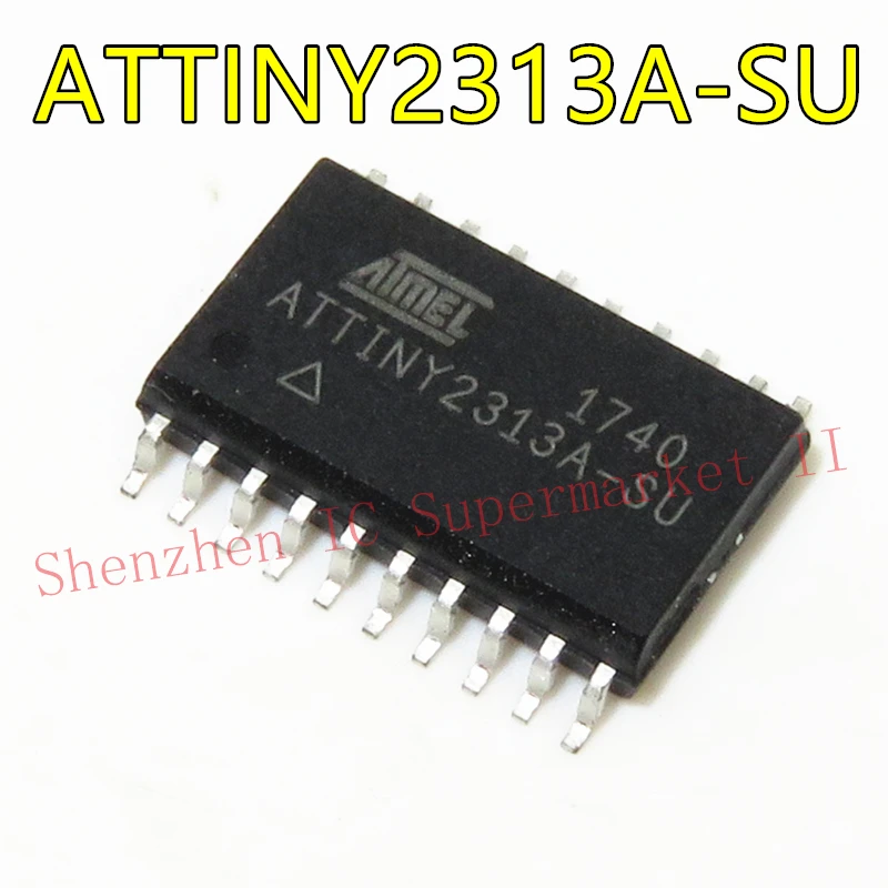 1 шт./лот ATTINY2313A SU SOP 20 Φ 8 битный микроконтроллер с 2/4K байтами встроенной