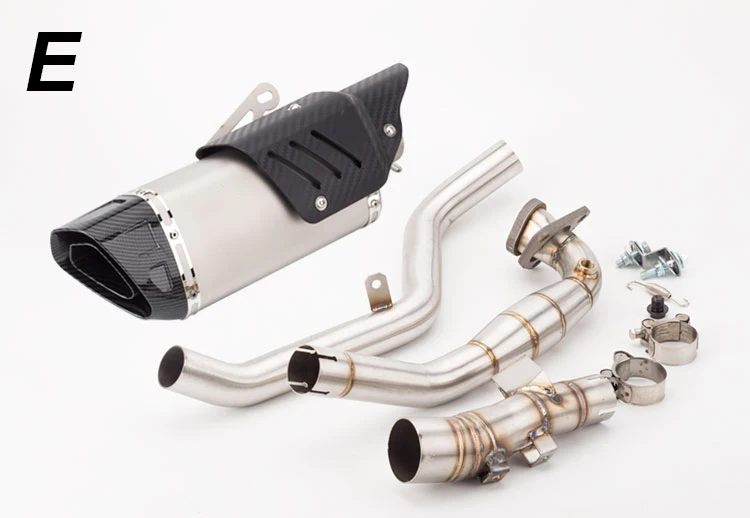 

Motorcycle modified X-ADV 750 big four-corner exhaust pipe XADV750 modified front full set of connecting pipes 2017-2020