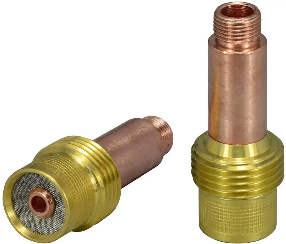 45V27 3 2 мм TIG газовые линзы цанги корпус подходит для DB SR WP 17 18 26 Сварочная горелка 2PK
