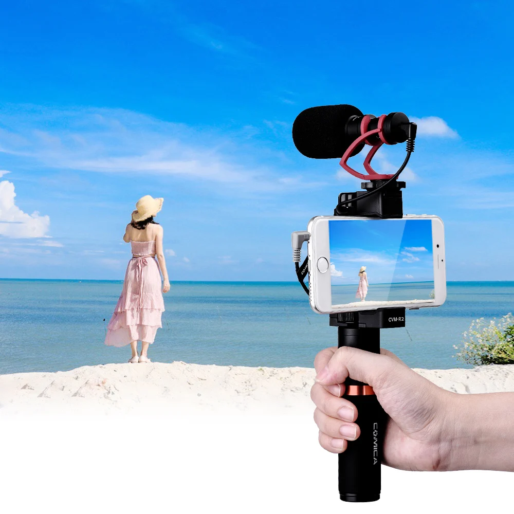 Устройство для видеосъемки смартфонов Comica Ручной Стабилизатор iPhone X 8 7 6s Plus Samsung