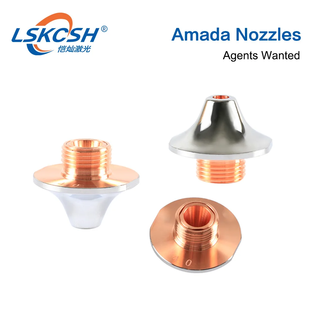 LSKCSH 30 шт./лот новые лазерные сопла Amada однослойные/двухслойные 1,0-4,0 мм для лазерной резки amada, с фабрики