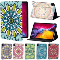 for apple ipad pro 9 7 inchpro 2nd gen 10 5 inchpro 11 20182020 pu leather tablet stand folio cover mandala pattern case