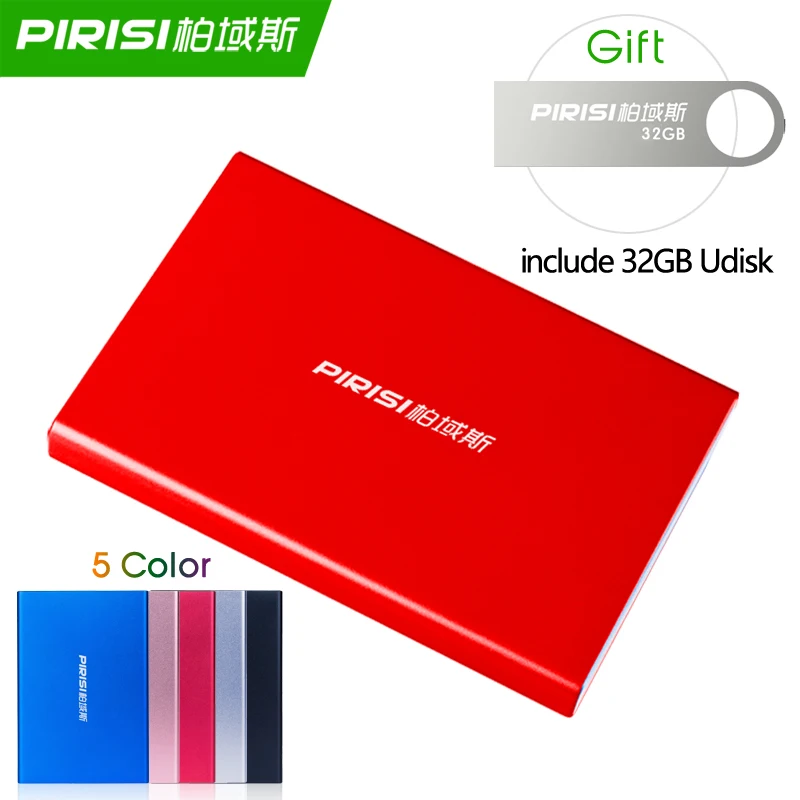 2 ТБ PIRISI P616I 5 &quotHDD внешний жесткий диск 1 хранение ударопрочный портативный