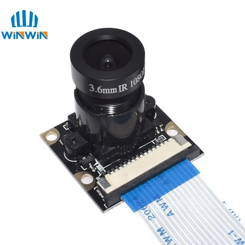 Модуль камеры ночного видения Raspberry Pi 4 Fisheye веб-камера 5 Мп OV5647 с инфракрасным