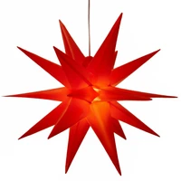 beautiful 3d luminous star light weatherproof light star inside outside decoration star lamp atmosphere lamp