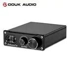 Миниатюрный одноканальный сабвуфер Douk Audio G2, полночастотный Hi-Fi Цифровой усилитель, 100 Вт, настольный стерео аудиоусилитель