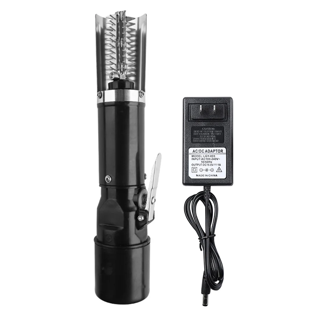 

Wireless Handheld Waterproof Home Kitchen Electric Fish Scaler Remover Cleaning Tools Stainless Steel Multifunction Rechargeable