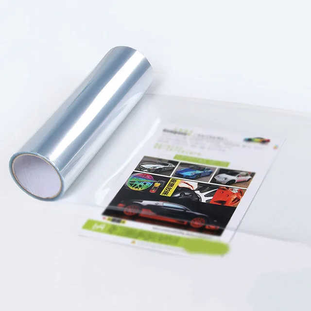 Auto Paint PVC-Schutzfolie Klare, glänzende, selbstheilende Folie Universal  für Autos, SUV, LKW