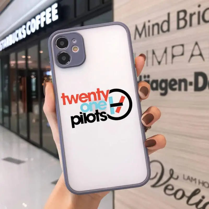 Противоударный чехол Twenty One Pilots для iPhone 11 12 Pro Max Mini XR X XS 7 8 Plus | Мобильные телефоны и