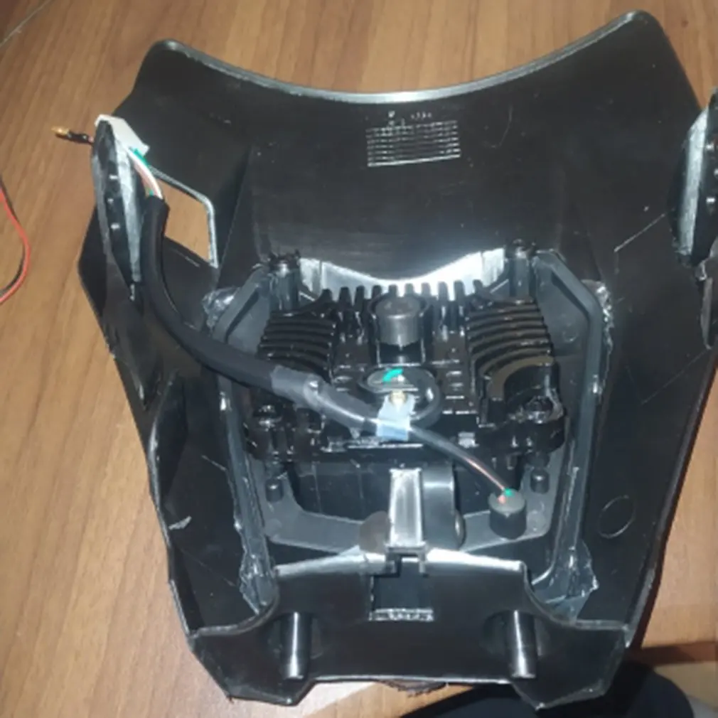 

Светодиодный головсветильник фонарь для безопасного вождения мотоцикла, модифицированный Головной фонарь, аксессуары для мотоциклов, Гол...