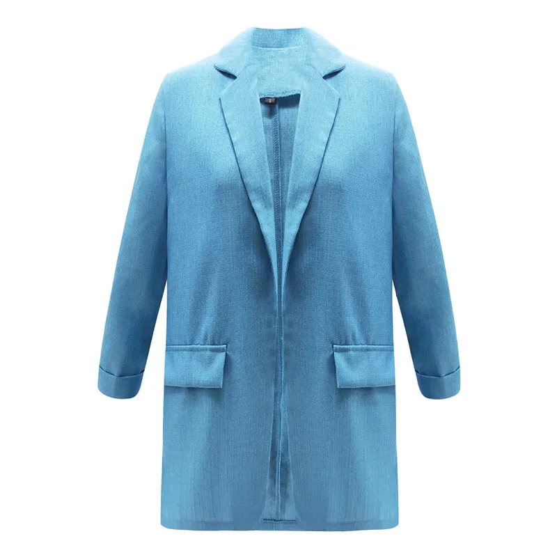 Женский полосатый каждодневный свободный 3/4 рукав женский костюм Открытый