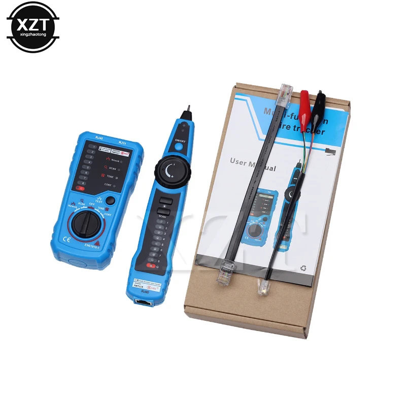 Высокое качество RJ11 RJ45 Cat5 Cat6 тестер для телефонного кабеля Тонер-детектор Ethernet LAN