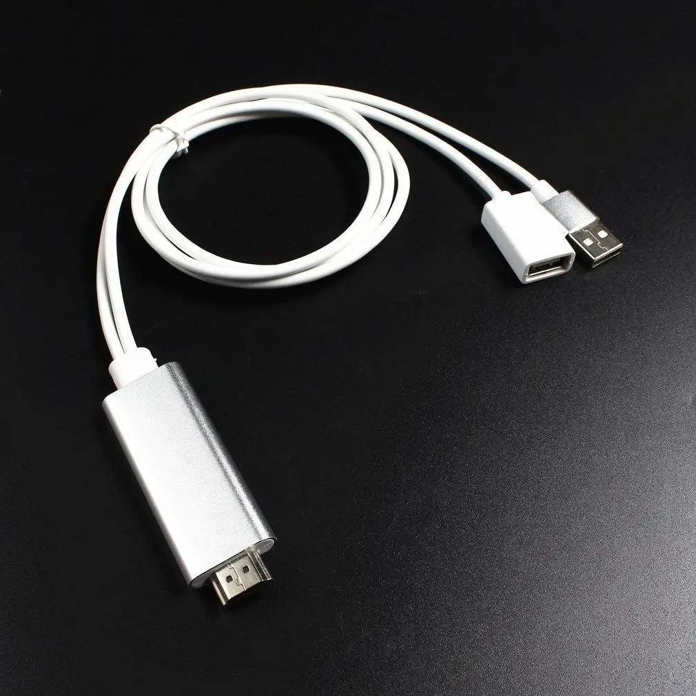 8 контактный HDMI Кабель адаптер для iPhone 7 и 7Plus 6 6s 5 /mini iPad Air| |