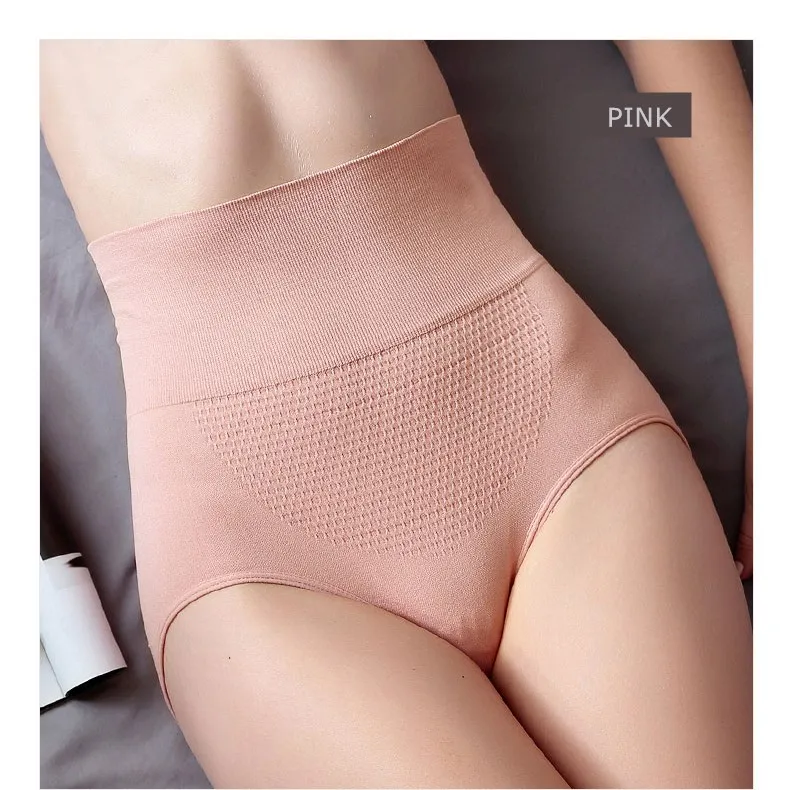 Женское нижнее белье для похудения облегающие трусы с высокой талией