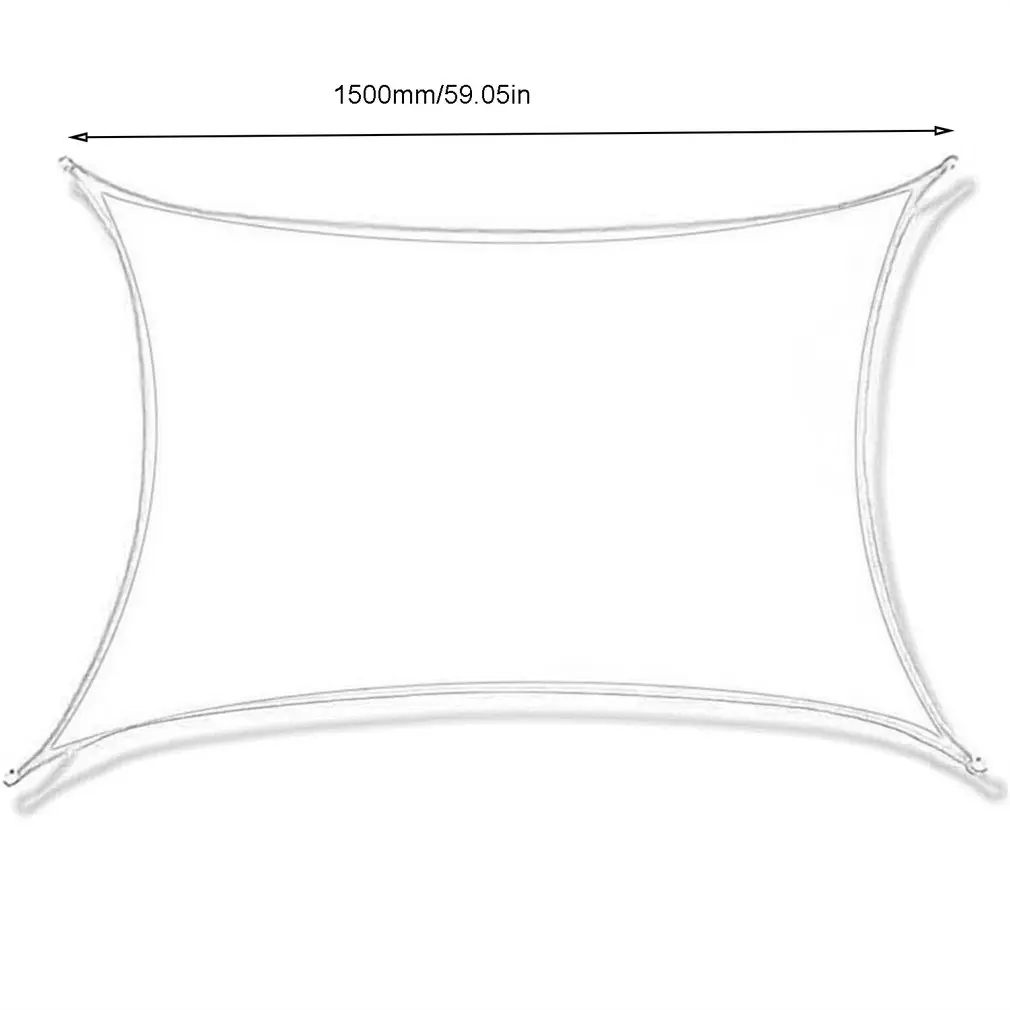 

Sturdy Outdoor Sunshade Sail Anti-ultraviolet Sunshade Canopy Oxford Cloth Waterproof Multifunctional Sunshade Sail
