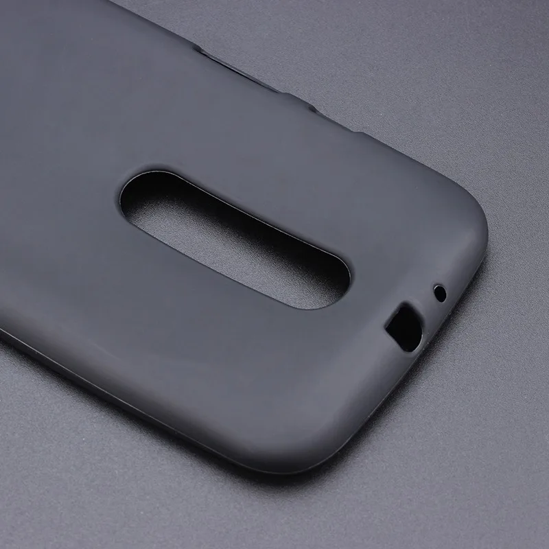 Гелевый ТПУ тонкий мягкий Противоскользящий чехол задняя крышка для Motorola Moto G3 G 3nd