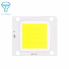 Светодиодный чип высокой мощности, 10 Вт, 20 Вт, 30 Вт, 50 Вт, 70 Вт, 100 Вт, COB светодиод SMD, диоды для прожектора, точечного светильника, флип-чип для сделай сам, 30-34 в