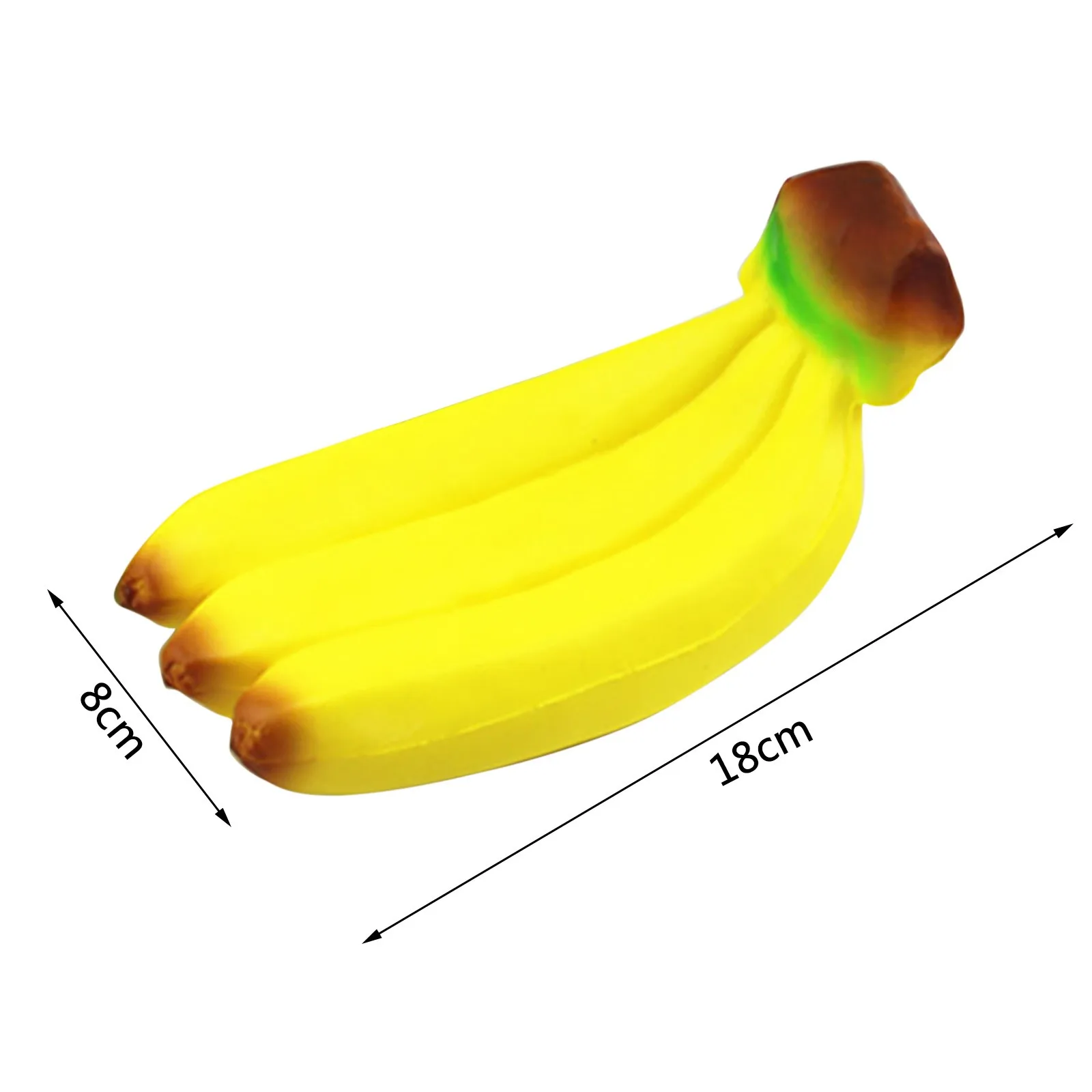 

Bananas Bread Slow Rising Scented Squeezed Stress Relief Toys Suitable For Kids Stress Pressure Relief Relax Anti Stress Ball