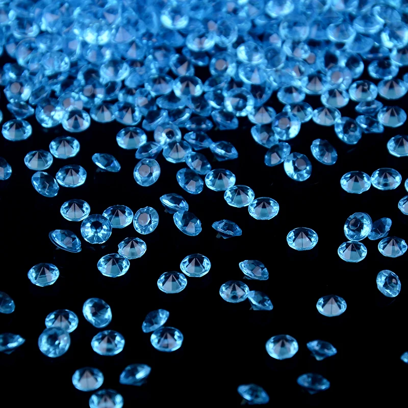 1000 шт цветной кристалл сад камень DIY Алмазный гвоздь Телефон Чехол Конфетти Для украшения стола сад декоративная галька искусственный кристалл драгоценный камень ваза