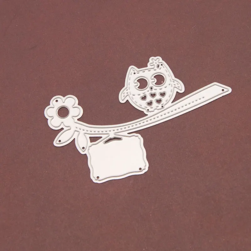 Металлические пресс формы YLCD804 в виде совы для фотоальбома|dies for scrapbooking|die cutterdie cut